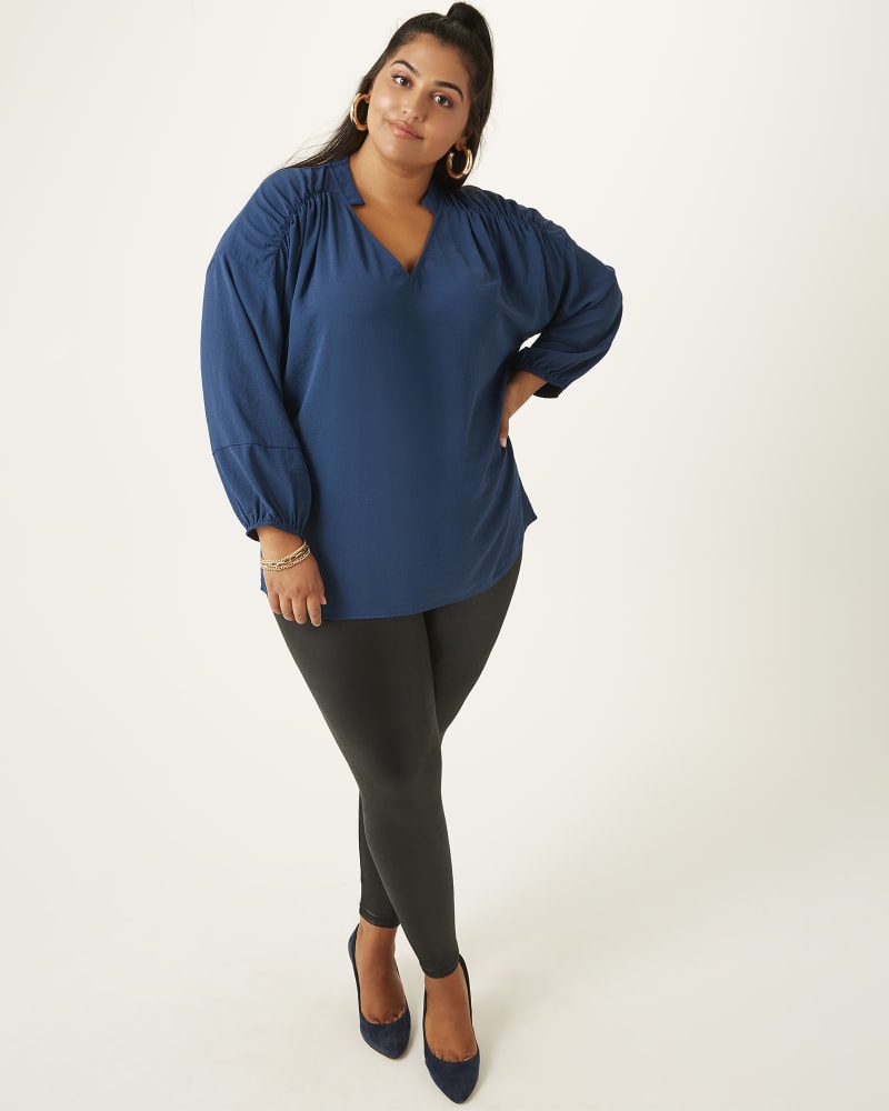 Plus size model with apple body shape wearing  by Socialite | Dia&Co | dia_product_style_image_id:164241